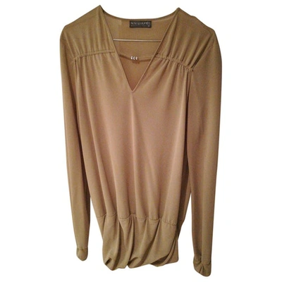 Pre-owned Krizia Green Polyester Top