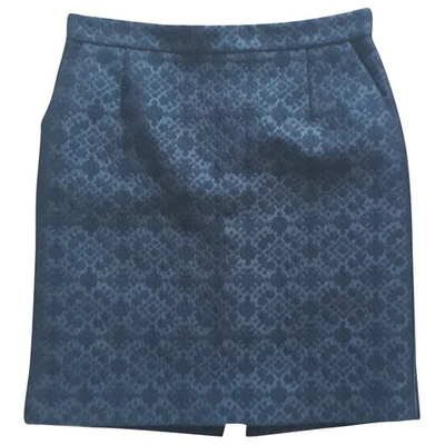 Pre-owned Celine Wool Mid-length Skirt In Multicolour