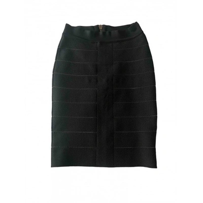 Pre-owned Balmain Black Skirt