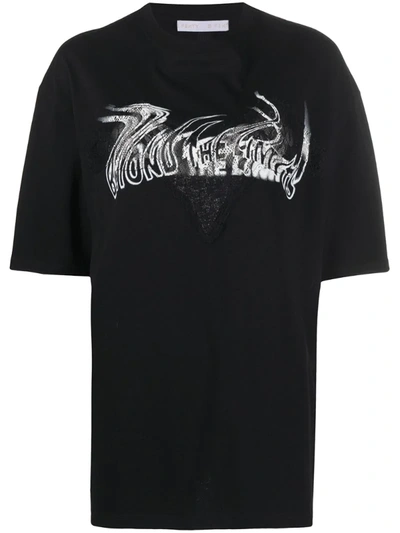 Fenty Beyond The Limits Oversized T-shirt In Black