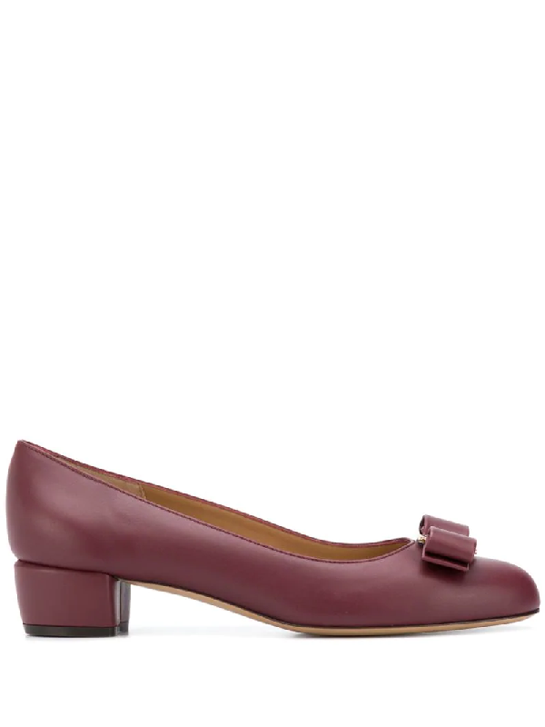 salvatore ferragamo vara bow shoes