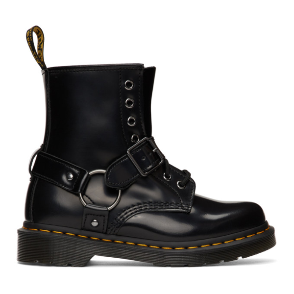 Dr. Martens 1460 Harness Boots In Black | ModeSens