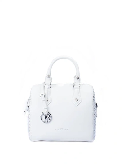 John Richmond Studs Detailed Bag In White