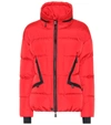 Moncler Dixence Quilted Down Ski Jacket In Red