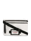 Givenchy Downtown Flat Shoulder Bag In White