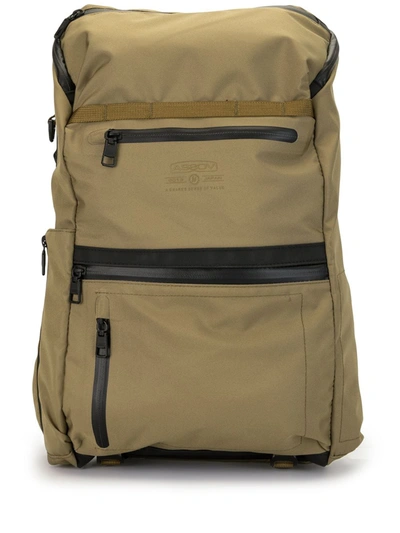 As2ov Cordura Waterproof Backpack In Brown