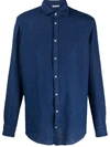 Massimo Alba Blue Canary Shirt