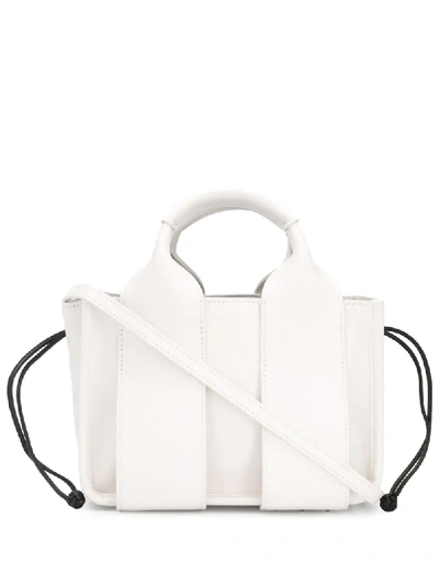 Alexander Wang Rocco Leather Handbag In White