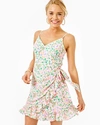 Lilly Pulitzer Women's Alisa Lileeze Wrap Dress In Pink Size 16 -  In Pink