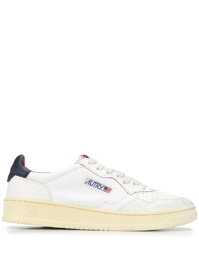 Autry Action Logo Low-top Sneakers In White