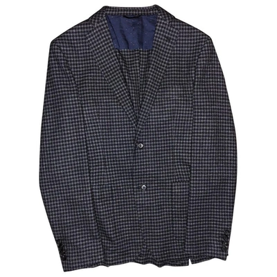 Pre-owned Tonello Silk Jacket In Grey