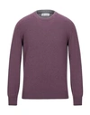 Brunello Cucinelli Sweaters In Purple