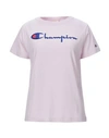 Champion T-shirts In Pink