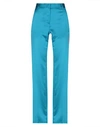 Msgm Casual Pants In Deep Jade