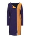 Hanita Short Dresses In Purple