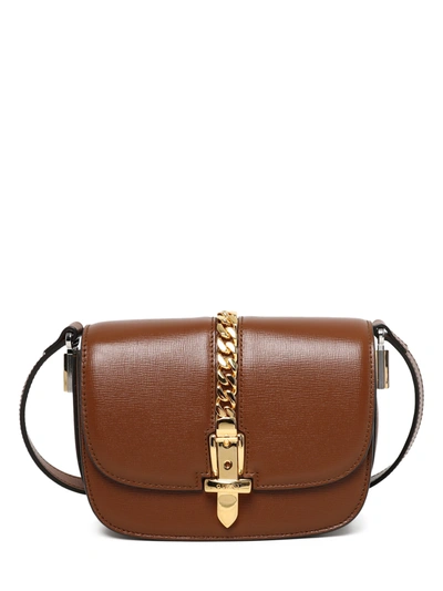 Gucci Sylvie 1969 Mini Bag In Brown