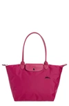 Longchamp Le Pliage Club Tote In Fuchsia