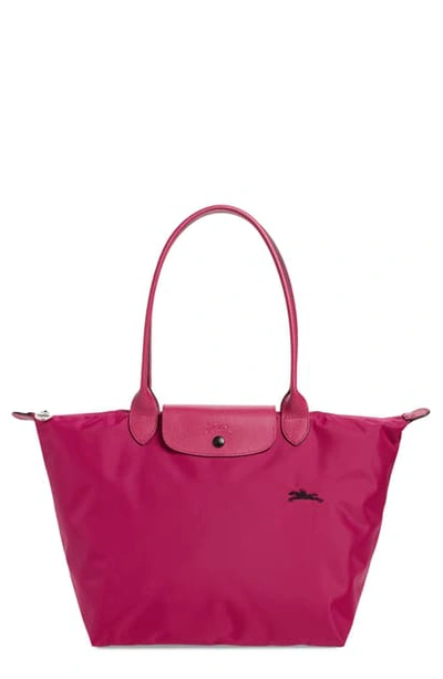 Longchamp Le Pliage Club Tote In Fuchsia