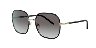 Prada Woman Sunglasses Pr 67xs In Grey Gradient