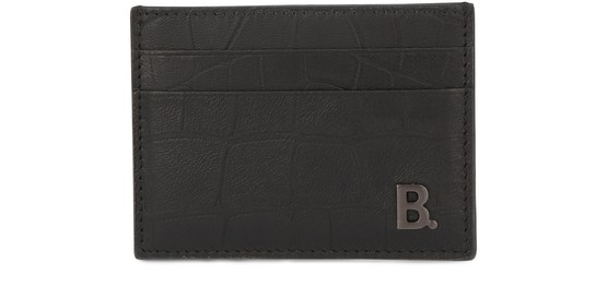 Balenciaga B Card Holder In 1000 ModeSens