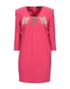 Elisabetta Franchi Short Dresses In Pink