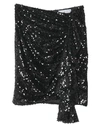 In The Mood For Love Sequinned Mini Skirt In Black