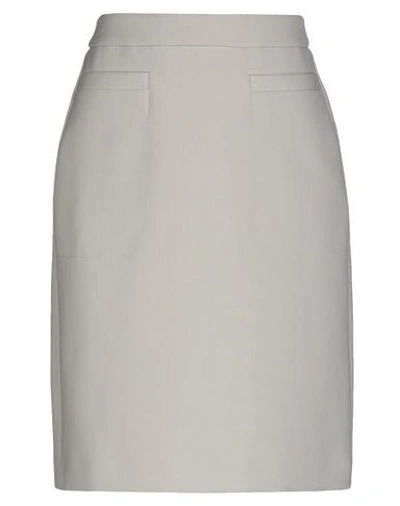 Peserico Midi Skirts In Grey