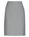 Peserico Midi Skirts In Grey