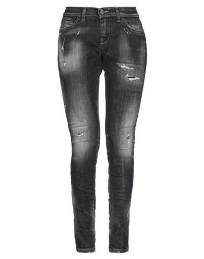 Frankie Morello Jeans In Black