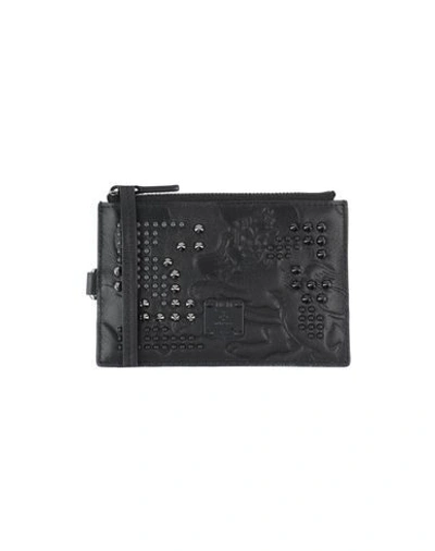 Mcm Coin Purses In Black