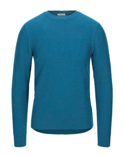 Paolo Pecora Sweaters In Azure