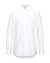 Massimo Alba Solid Color Shirt In White