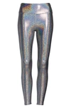 Heroine Sport Marvel Metallic High Waist Leggings In Matrix