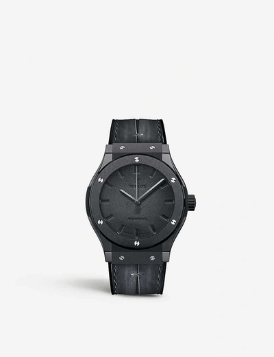 Hublot 511.cm.0500.vr. Ber16 Classic Fusion Berluti All Black Watch