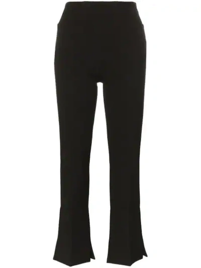Roland Mouret Women's Goswell Crepe Skinny Trousers In Black