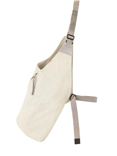 Boris Bidjan Saberi Shoulder Belt Bag In White