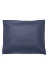 Matouk Alba 600 Thread Count Quilted Sham In Navy