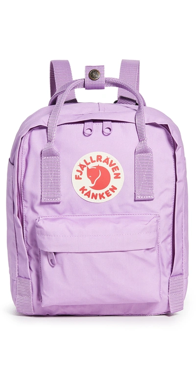 Fjall Raven Mini Kanken Water Resistant Backpack In Orchid