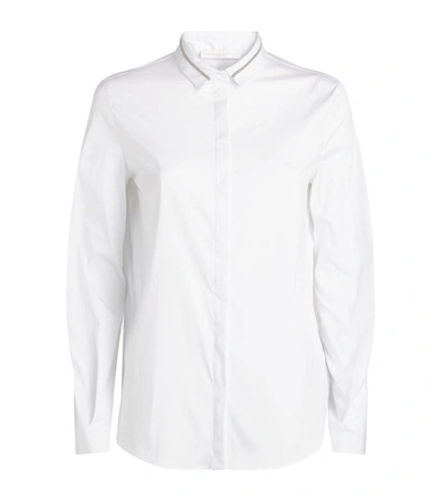 Fabiana Filippi Chain Detail Poplin Shirt