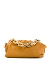 Bottega Veneta The Chain Pouch Shoulder Bag In Yellow