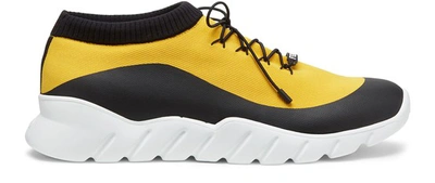 Fendi Sneakers In Yellow