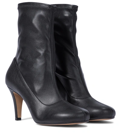 Maison Margiela Sock-fit Ankle Boots In Black