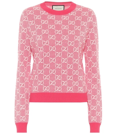 Pink top gucci jumper