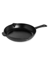 Staub Enameled Cast Iron 12" Fry Pan In Matte Black