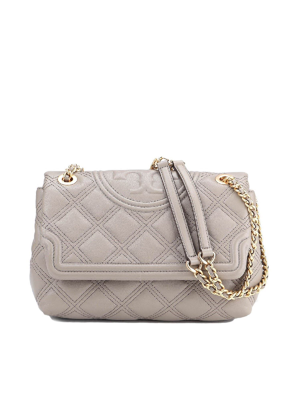 Tory Burch Fleming Soft Convertible Shoulder Bag In Grey ModeSens