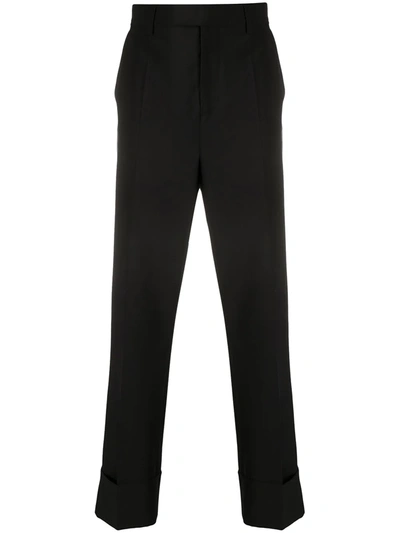 Opening Ceremony Tailored Straight-leg Trousers In Black