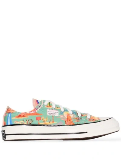 Converse Green Multicoloured Chuck 70 Twisted Resort Desert Low Top Sneakers