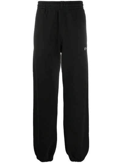 Off-white Straight-leg Track Trousers In Black