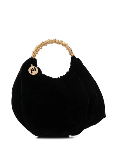 Rosantica Impero Crystal-embellished Bag In Black