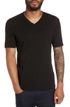 Goodlife Classic Supima Blend V-neck T-shirt In Black